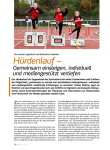 HRDENLAUF-GEMEINSAM EINSTEI- GEN, INDIVIDUELL UND MEDIEN- GESTTZT VERTIEFEN