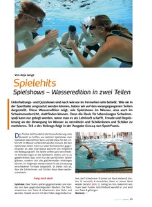 Auf diesem Bild sehen Sie das Produktbild fr SPIELEHITS SPIELSHOWS - WASSEREDITION IN ZWEI TEILEN
