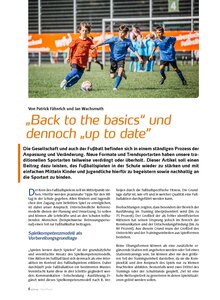 Auf diesem Bild sehen Sie das Produktbild fr BACK TO THE BASICS UND DENNOCH UP TO DATE