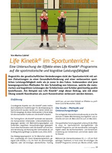 Auf diesem Bild sehen Sie das Produktbild fr LIFE KINETIK IM SPORTUNTER- RICHT