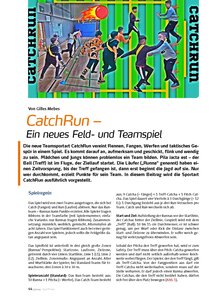 CATCHRUN - EIN NEUES FELD- UND TEAMSPIEL