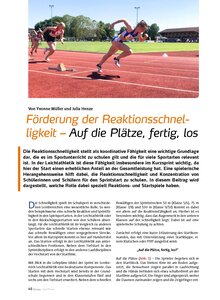 FRDERUNG DER REAKTIONS- SCHNELLIGKEIT - AUF DIE PLTZE FERTIG, LOS