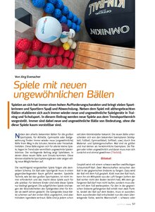 SPIELE MIT NEUEN UNGEWHNLICHEN BLLEN