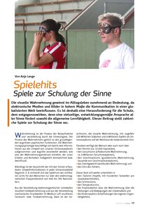 SPIELEHITS: SPIELE ZUR SCHULUNG DER SINNE