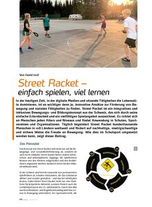 STREET RACKET - EINFACH SPIELEN, VIEL LERNEN