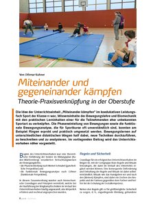MITEINANDER UND GEGENEINANDER K�MPFEN