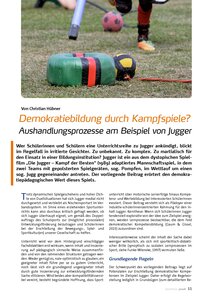 DEMOKRATIESPIELE DURCH KAMPFSPIELE?