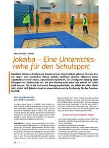 Auf diesem Bild sehen Sie das Produktbild f�r JOKEIBA - EINE UNTERRICHTS- REIHE F�R DEN SCHULSPORT