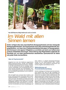 Auf diesem Bild sehen Sie das Produktbild fr IM WALD MIT ALLEN SINNEN LERNEN