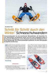 SCHNEESCHUHWANDERN