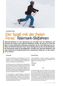 Auf diesem Bild sehen Sie das Produktbild fr TELEMARK-SKIFAHREN
