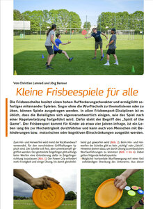 KLEINE FRISBEESPIELE FR ALLE