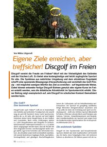 Auf diesem Bild sehen Sie das Produktbild fr DISCGOLF IM FREIEN