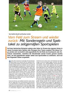 MIT SONDERREGELN UND SPEKTAKEL ZU ZEITGEMSSEN SPORTSPIELEN