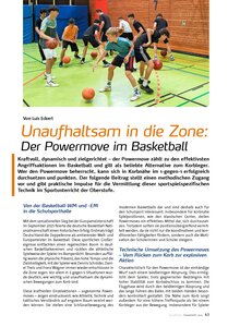 DER POWERMOVE IM BASKETBALL