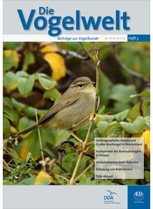 Auf diesem Bild sehen Sie das Produktbild fr DIE VOGELWELT 141 (2023) HEFT 3